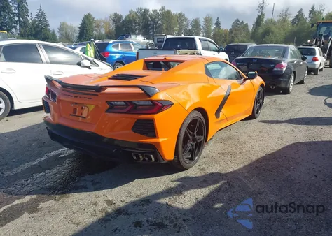 2024 Chevrolet Corvette Stingray Rwd 3Lt из США, поврежденный, VIN 1G1YC3D40R5104828